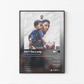 YoungBoy Never Broke Again Ain't Too Long Tracklist Poster | Unframed Bedroom Wall Art