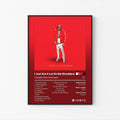 YoungBoy Never Broke Again I Just Got A Lot On My Shoulders Tracklist Poster | Unframed Bedroom Wall Art