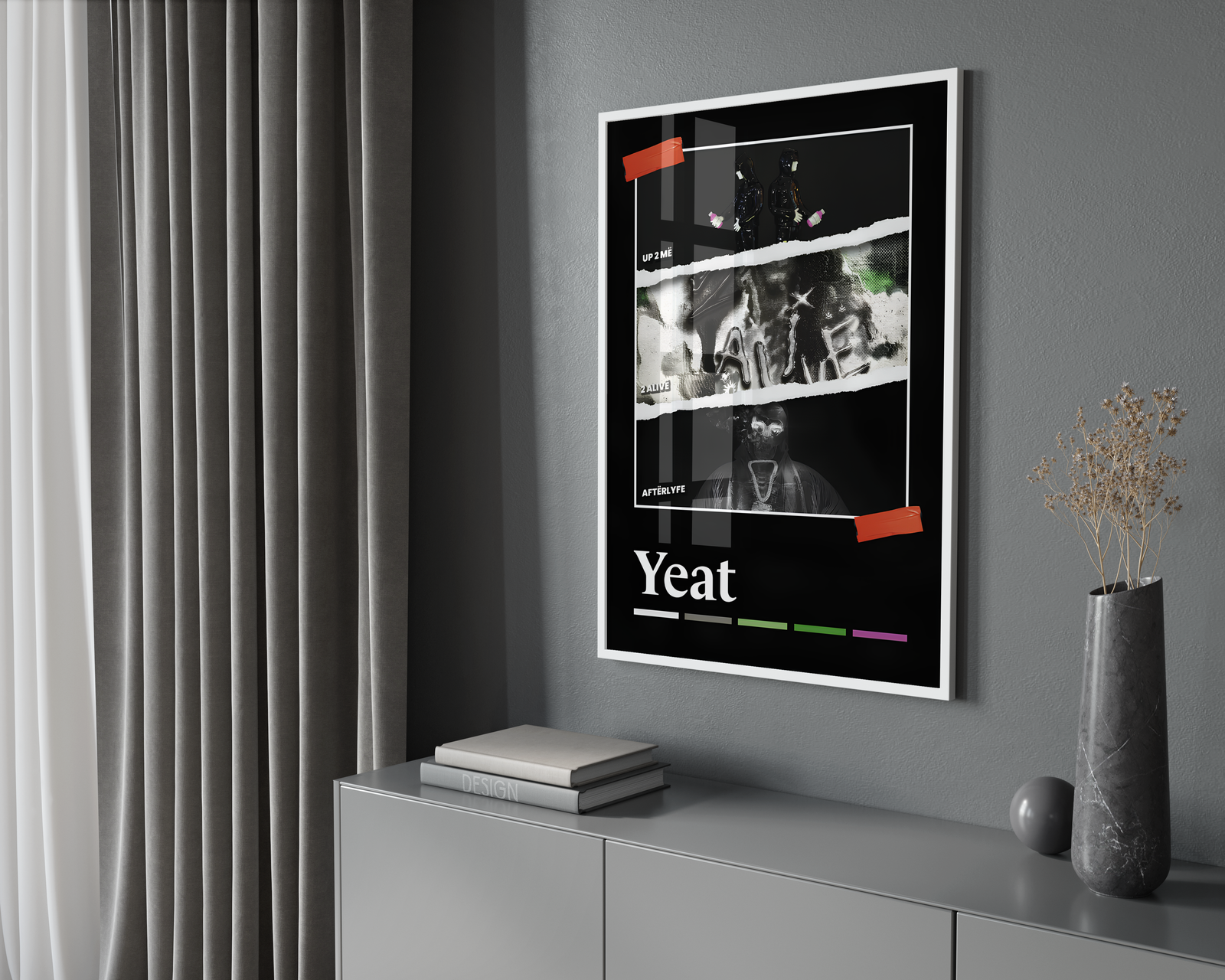 Yeat YEAT Legacy album cover poster print wall art decor