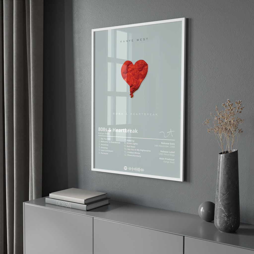Kanye West Ye   | Unframed Bedroom Wall Art album cover poster print wall art decor