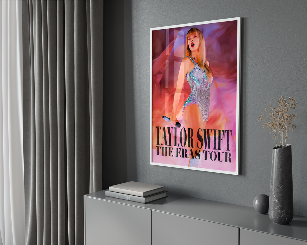 Taylor Swift Eras Tour Performance  | Unframed Bedroom Wall Art album cover poster print wall art decor