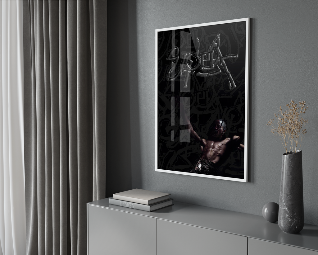 Travis Scott Utopia  | Unframed Bedroom Wall Art album cover poster print wall art decor