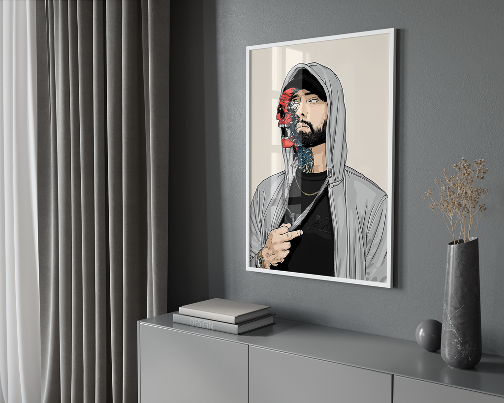 Eminem X Kamikaze album cover poster print wall art decor
