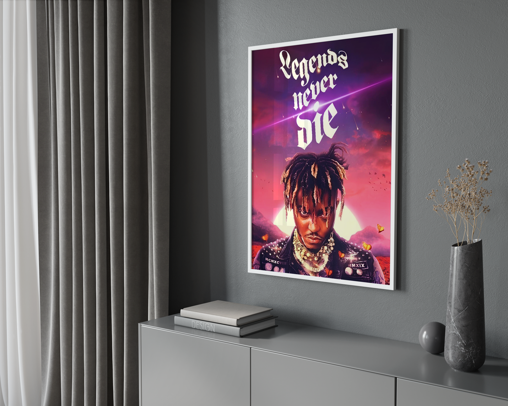 Juice WRLD Legends Never Die V2 album cover poster print wall art decor
