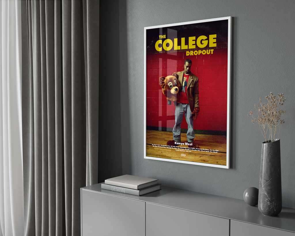 Kanye West The College Dropout   | Unframed Bedroom Wall Art album cover poster print wall art decor