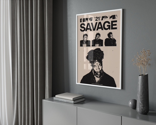 21 Savage Trio album cover poster print wall art decor