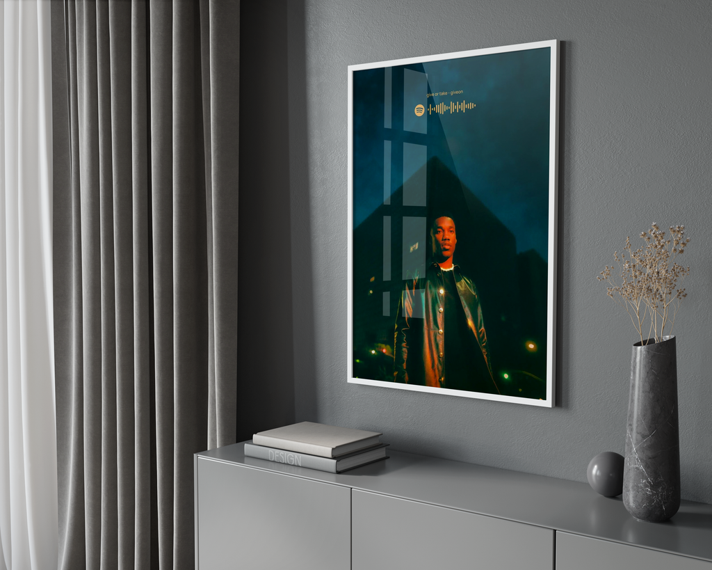 GIVĒON Give Or Take Portrait  | Unframed Bedroom Wall Art album cover poster print wall art decor