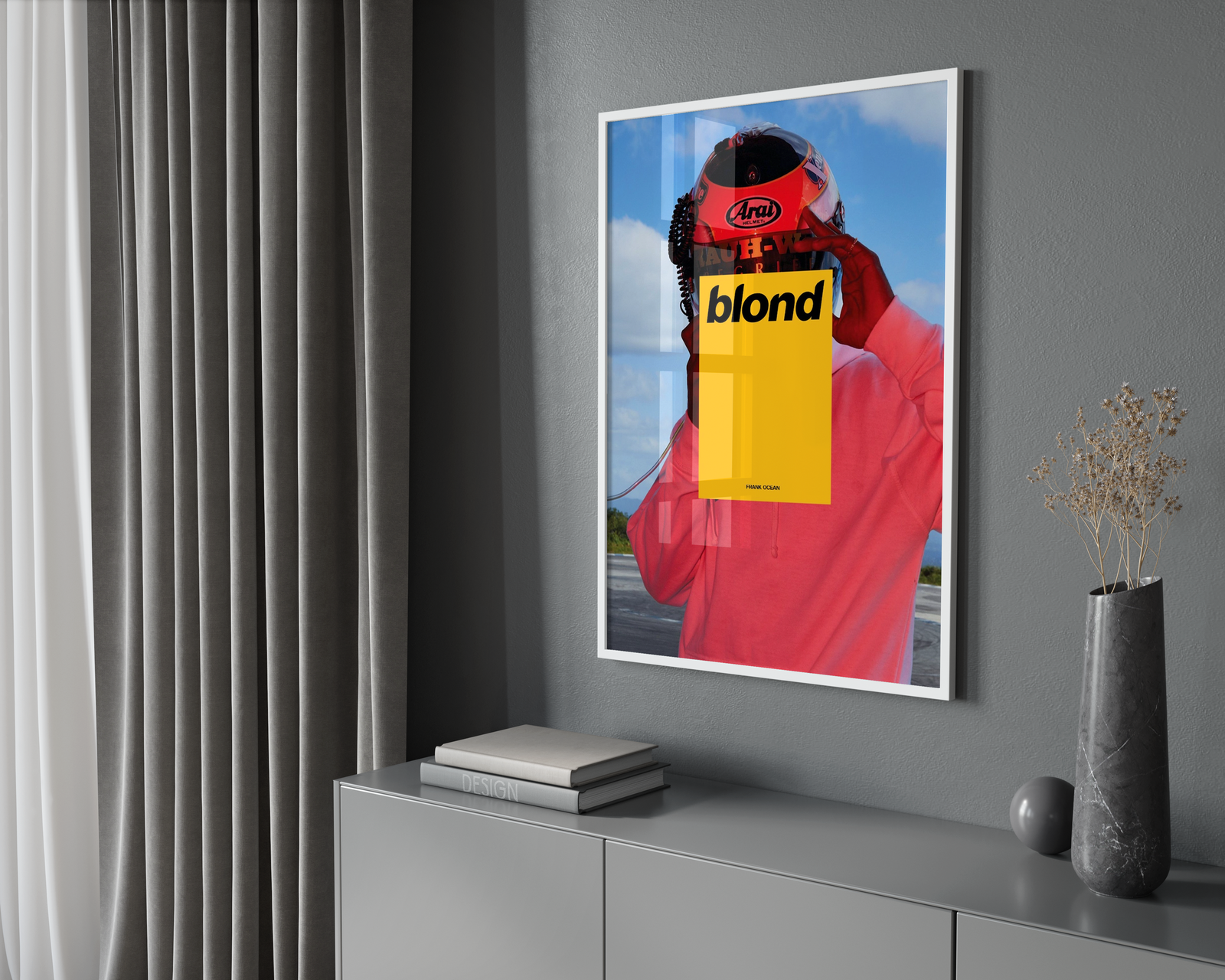 Frank Ocean Blonde  | Unframed Bedroom album cover poster print wall art decor