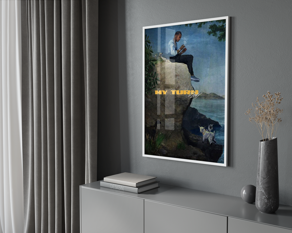 Lil Baby My Turn   | Unframed Bedroom Wall Art album cover poster print wall art decor