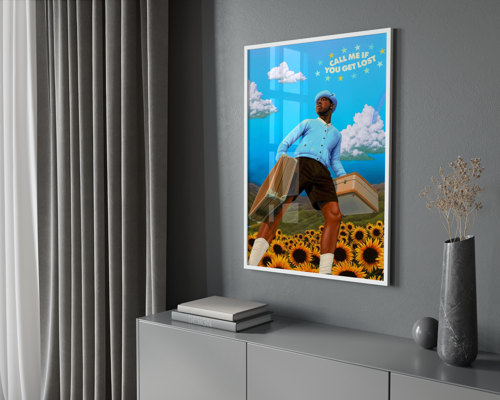 Tyler, The Creator Tyler The Creator CALL ME IF YOU GET LOST   | Unframed Bedroom album cover poster print wall art decor