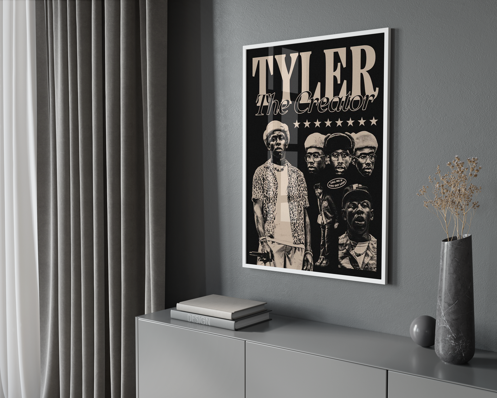 Tyler The Creator Collage | Unframed Bedroom album cover poster print wall art decor