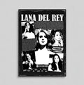 Lana Del Rey Vintage Aesthetic Canvas Poster | Retro Coquette Room Decor poster wall art print room decor