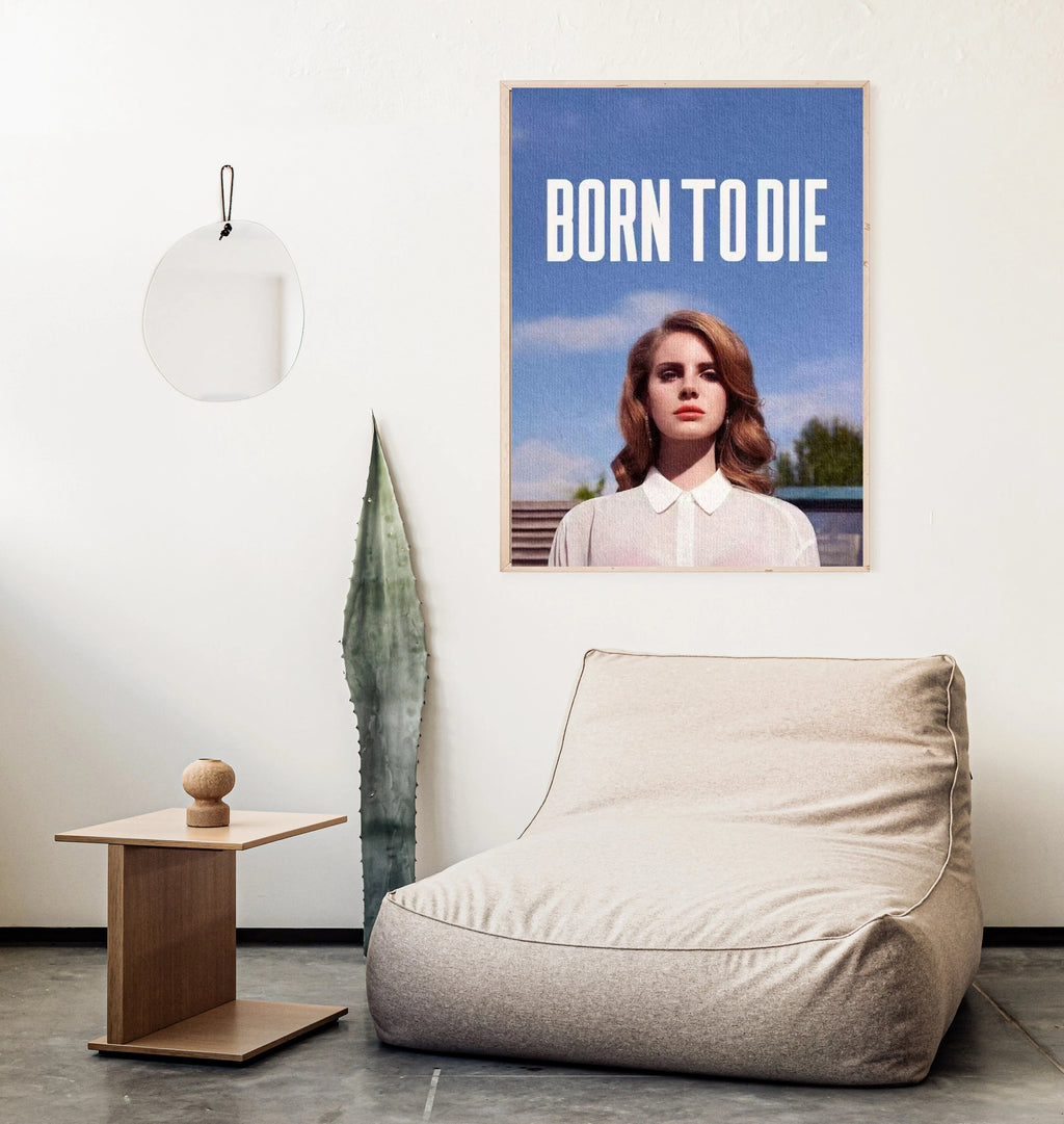 Lana Del Rey Vintage Room Decor  | Unframed Bedroom Wall Art album cover poster print wall art decor