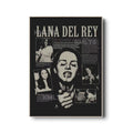 Lana Del Rey Vintage Aesthetic Canvas Poster | Retro Coquette Room Decor poster wall art print room decor