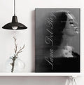 Lana Del Rey Discography Wall Art | Vintage Album Cover Canvas Poster for Music Fans poster wall art print room decor