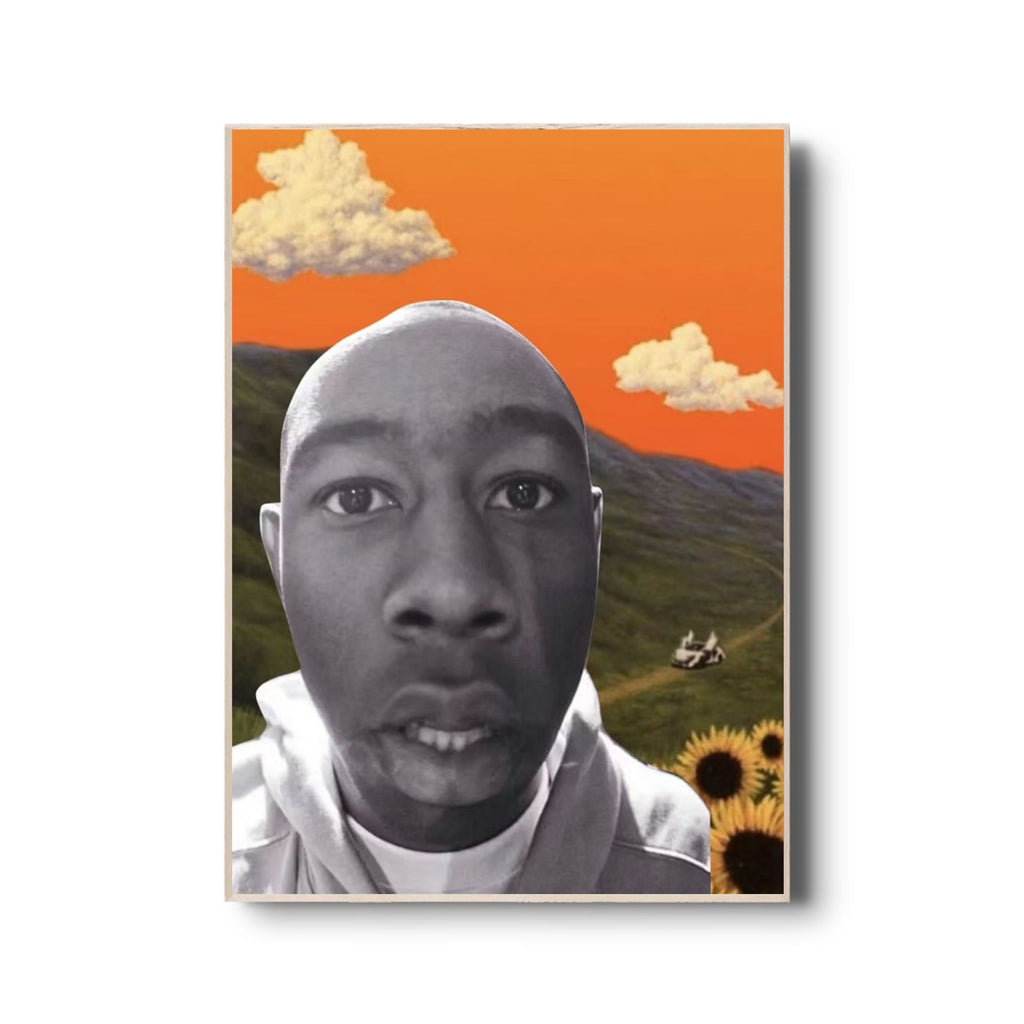 Tyler, The Creator Tyler The Creator Flower Boy -Inspired  | Unframed Bedroom Wall Art album cover poster print wall art decor