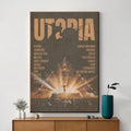 Travis Scott Utopia Tracklist Wall Art Print poster wall art print room decor