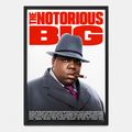 The Notorious B.I.G. Portrait Poster | Unframed Bedroom Wall Art