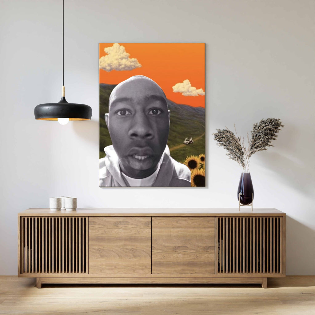 Tyler, The Creator Tyler The Creator Flower Boy -Inspired  | Unframed Bedroom Wall Art album cover poster print wall art decor