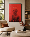 Justin Bieber Changes Red Album Poster | Waterproof Non-Woven Fabric Wall Art Print poster wall art print room decor