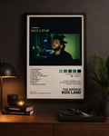 The Weeknd Kiss Land Album Poster | Waterproof Non-Woven Fabric Wall Art The Weeknd Kiss Land Wall Art Print - Premium Canvas Poster, Music Album Decor poster wall art print room decor