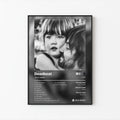 Tame Impala Deadbeat Tracklist Poster | Unframed Bedroom Wall Art