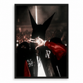 Playboi Carti Masked Performance Poster | Unframed Bedroom Wall Art