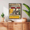 Travis Scott Cactus Jack Sneakers Comic Wall Art Print poster wall art print room decor
