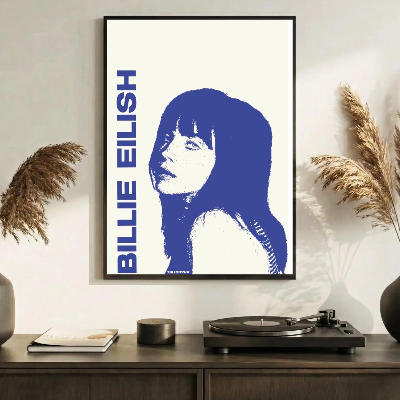Billie Eilish Bossa Nova Dreamy Aesthetic album cover poster print wall art decor