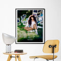 SZA CTRL Computers in Forest Scene Canvas Art poster wall art print room decor