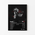 YoungBoy Never Broke Again Realer Tracklist Poster | Unframed Bedroom Wall Art