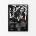 Rich The Kid & YoungBoy Never Broke Again Nobody Safe Tracklist Poster | Unframed Bedroom Wall Art