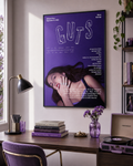 Olivia Rodrigo GUTS Tracklist Poster | Unframed Bedroom Wall Art