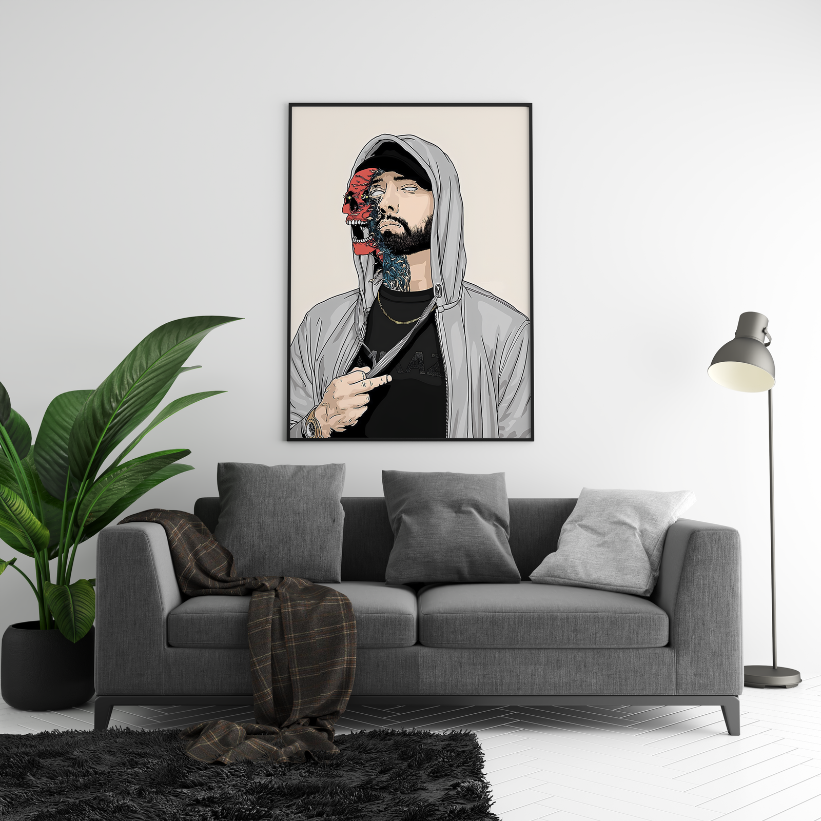 Eminem X Kamikaze album cover poster print wall art decor