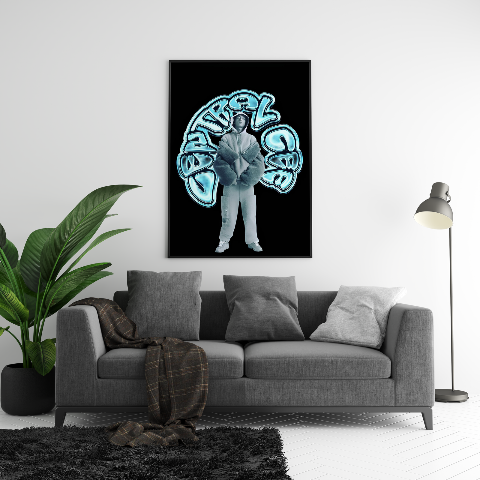 Central Cee Focus album cover poster print wall art decor