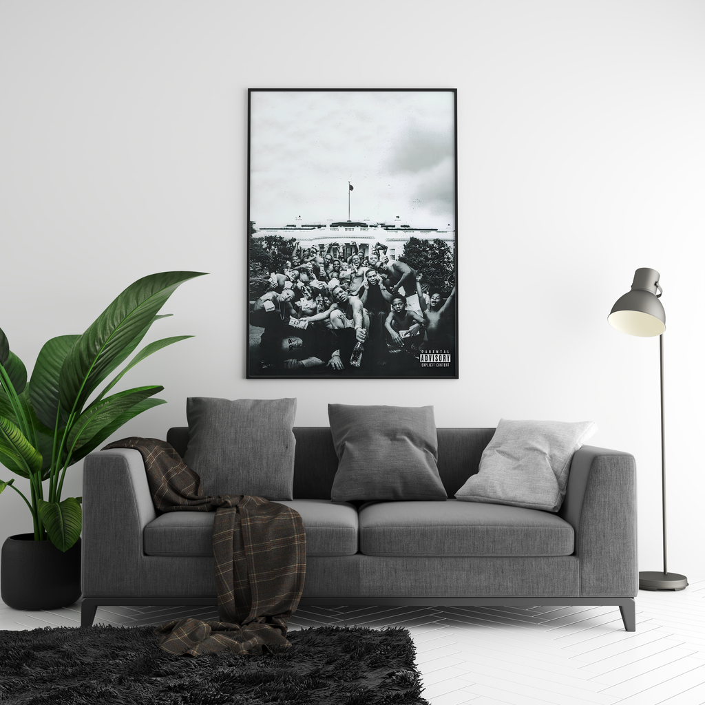 Kendrick Lamar To Pimp A Butterfly Extended album cover poster print wall art decor