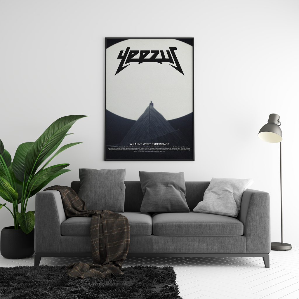 Kanye West Yeezus  | Unframed Bedroom Wall Art album cover poster print wall art decor