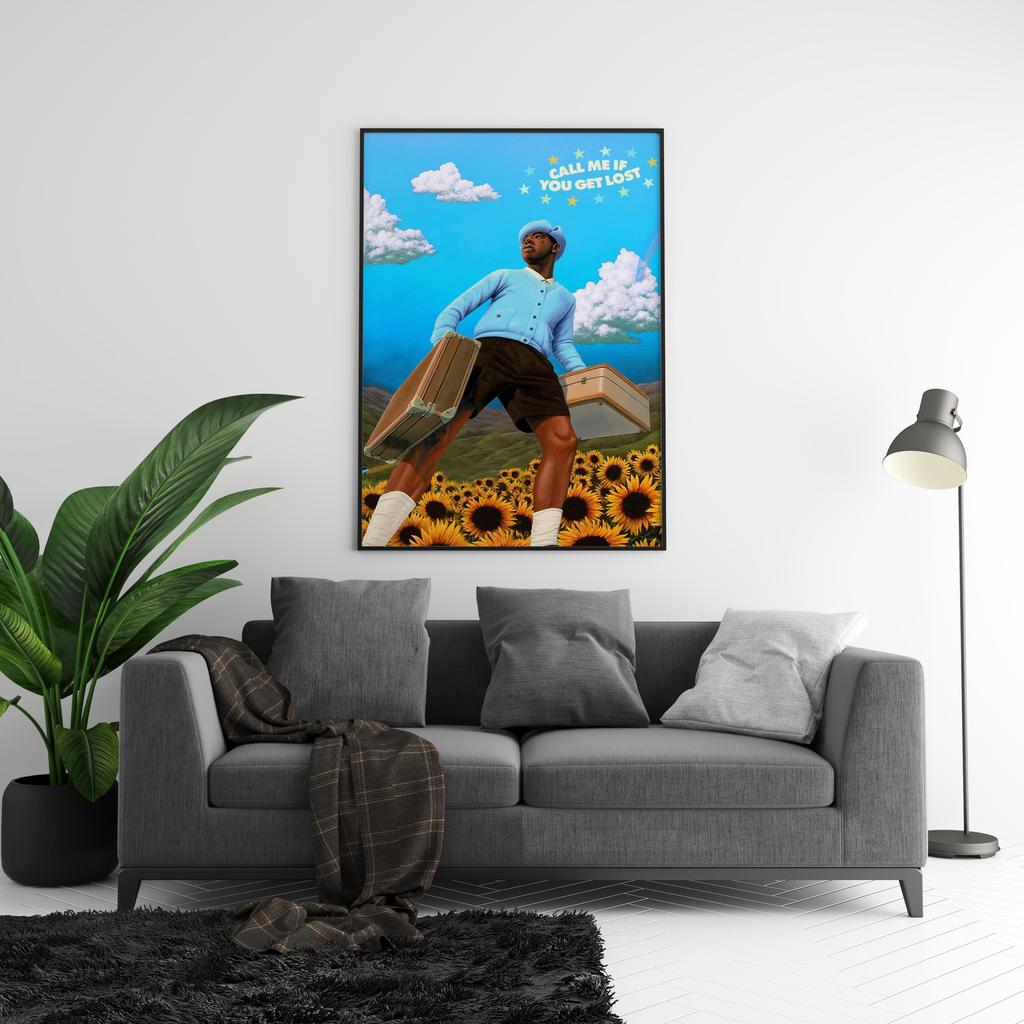 Tyler, The Creator Tyler The Creator CALL ME IF YOU GET LOST   | Unframed Bedroom Wall Art album cover poster print wall art decor