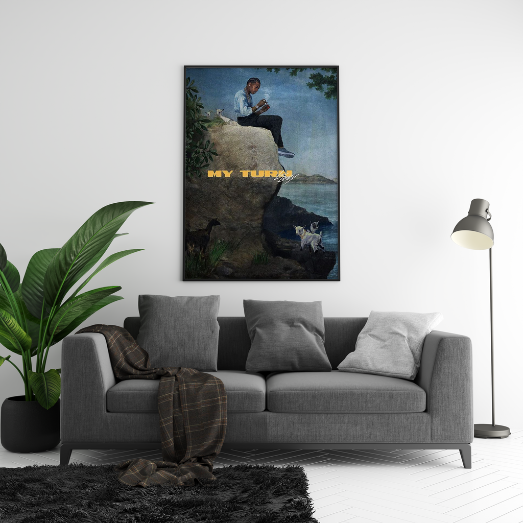 Lil Baby My Turn   | Unframed Bedroom Wall Art album cover poster print wall art decor