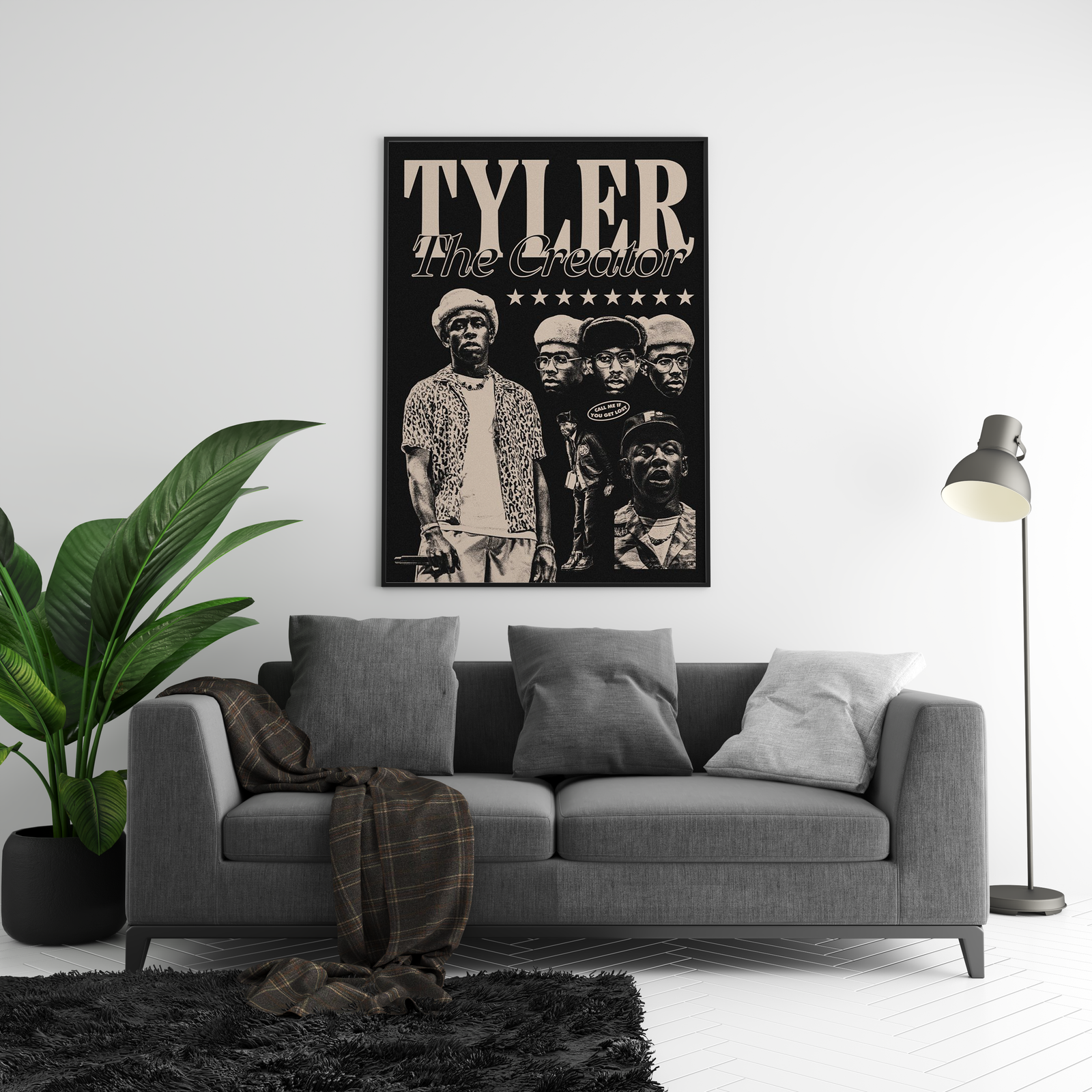 Tyler The Creator Collage | Unframed Bedroom album cover poster print wall art decor