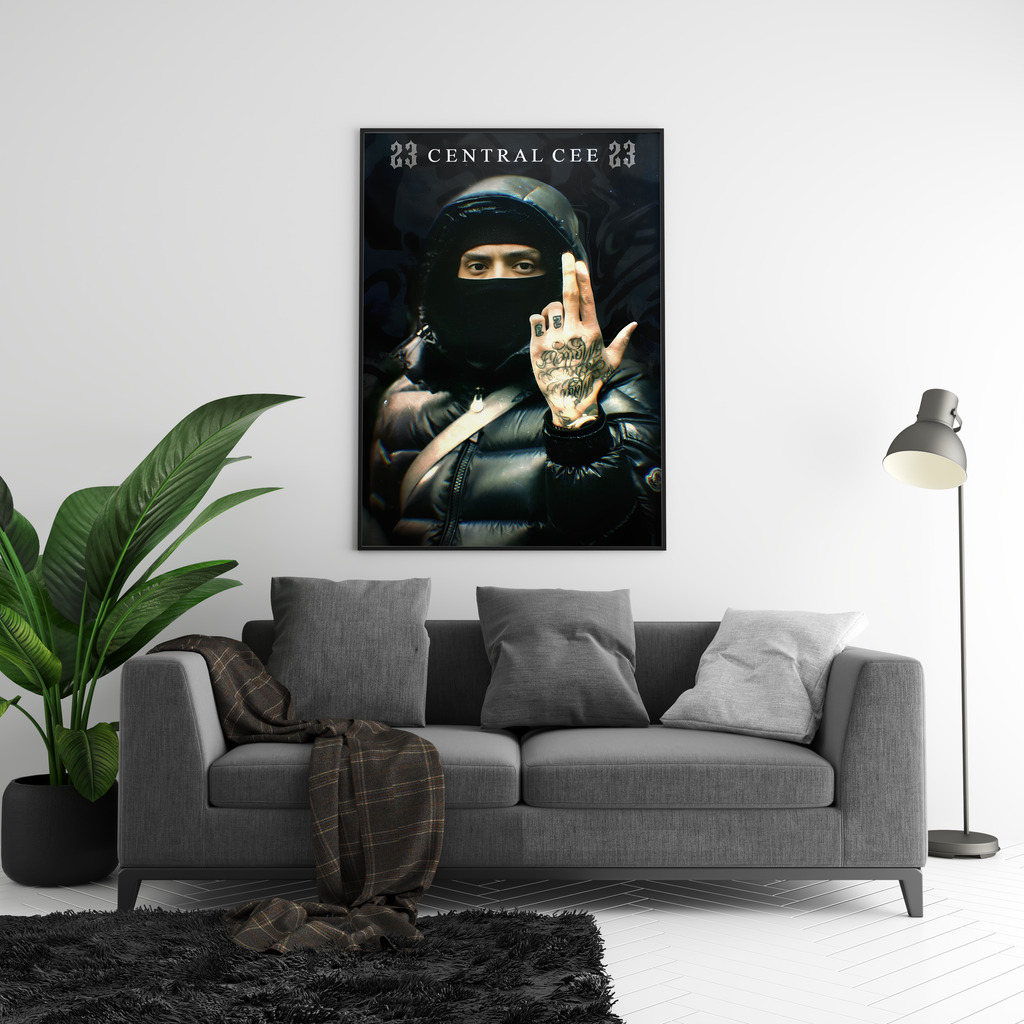 Central Cee 23 album cover poster print wall art decor