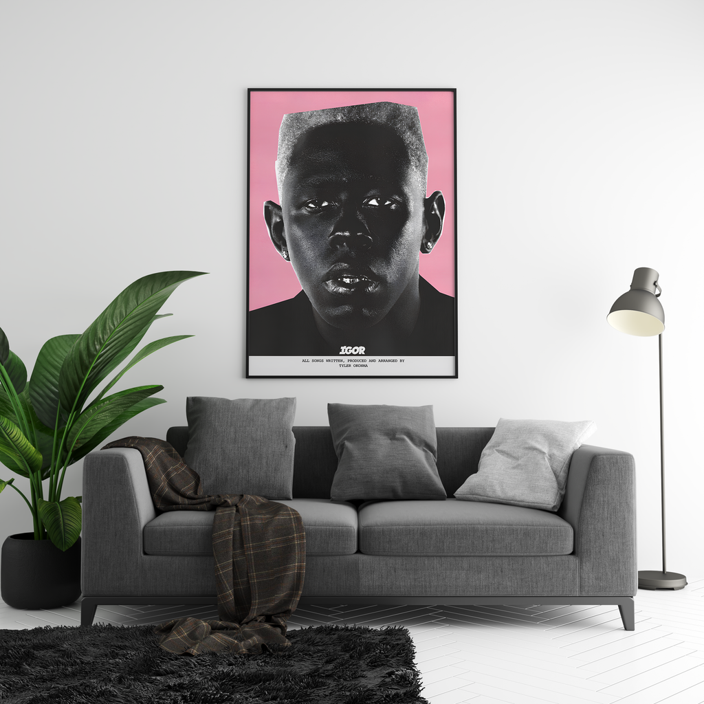 Tyler, The Creator Tyler The Creator IGOR   | Unframed Bedroom Wall Art album cover poster print wall art decor