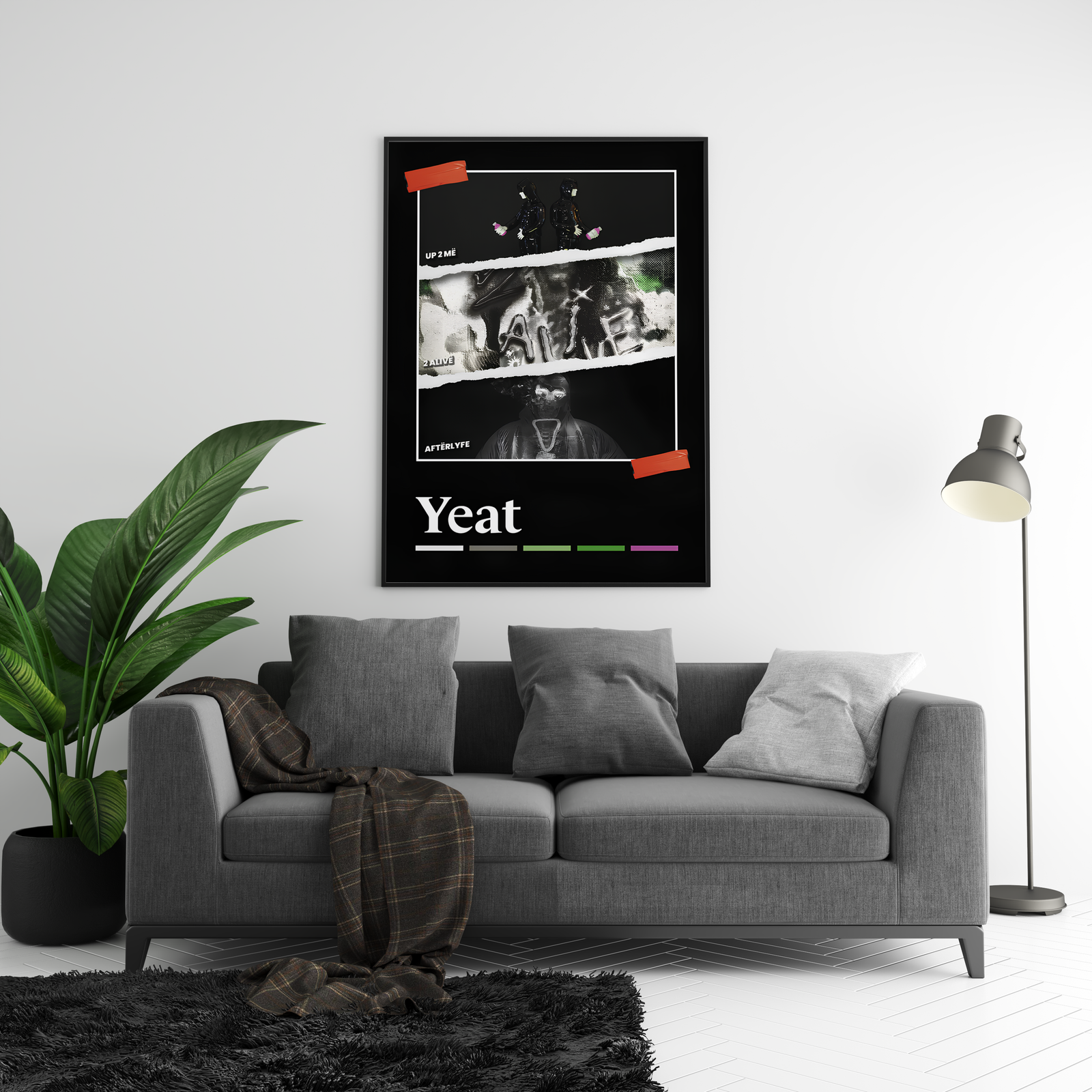 Yeat YEAT Legacy album cover poster print wall art decor