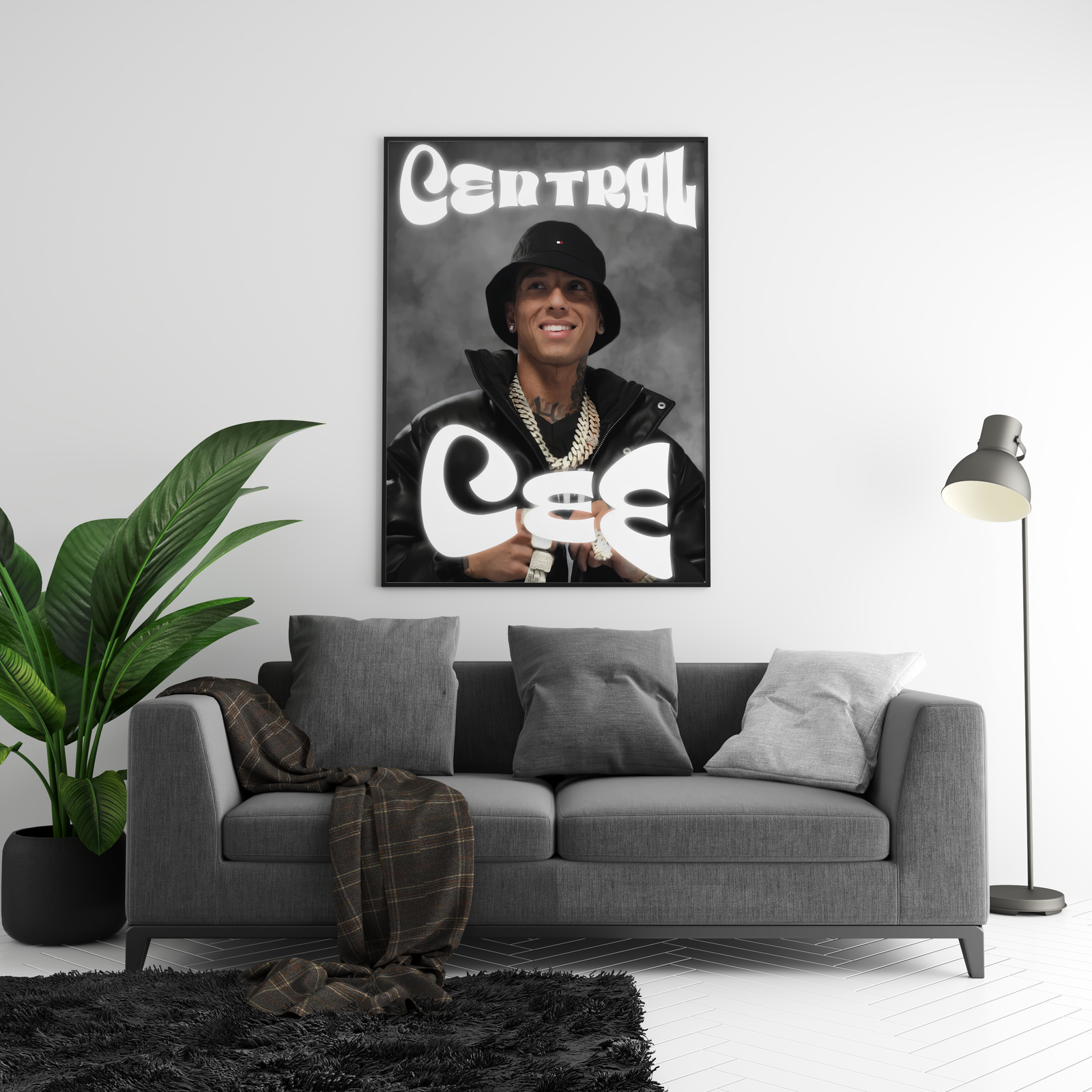 Central Cee Glow album cover poster print wall art decor