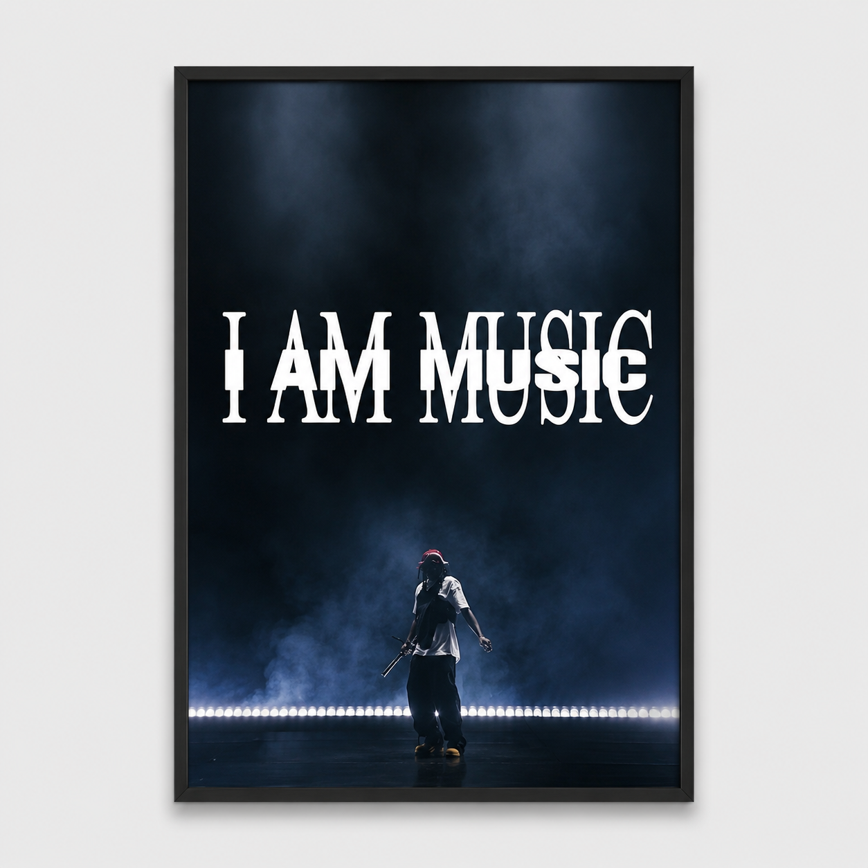 Playboi Carti I AM MUSIC Performance | Unframed Bedroom album cover poster print wall art decor