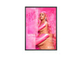 Doja Cat Hot Pink Tracklist Poster | Unframed Bedroom Wall Art