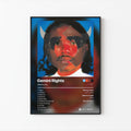 Steve Lacy Gemini Rights Tracklist Poster | Unframed Bedroom Wall Art