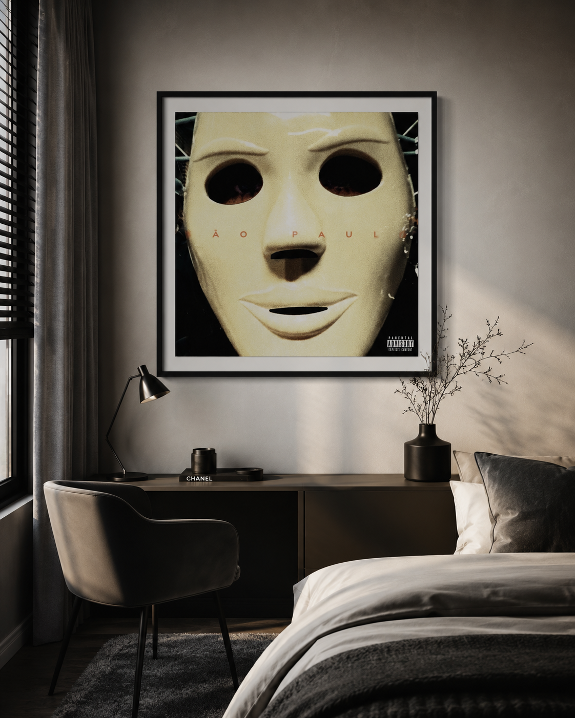 The Weeknd Timeless  - Premium Canvas , Music Fan Decor album cover poster print wall art decor