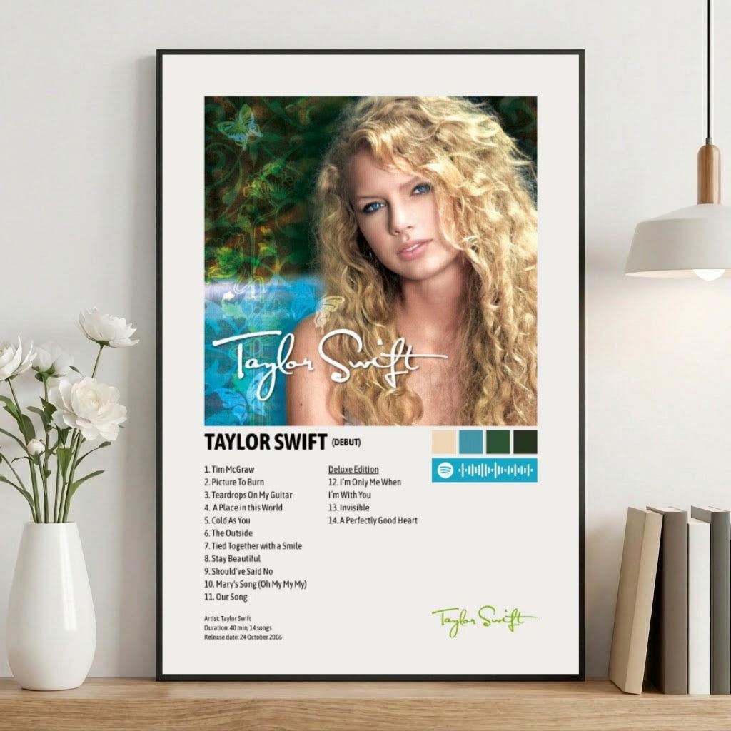 Taylor Swift Travis Scott UTOPIA   Modern Home Wall Decoration album cover poster print wall art decor