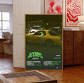 Travis Scott Jackboys Tracklist Wall Art Print Green Edition poster wall art print room decor